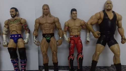 WWE 8 Action Figures